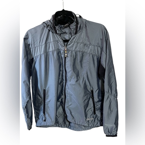 Sherpa Nylon Hooded Lightweight Jac Sz Small